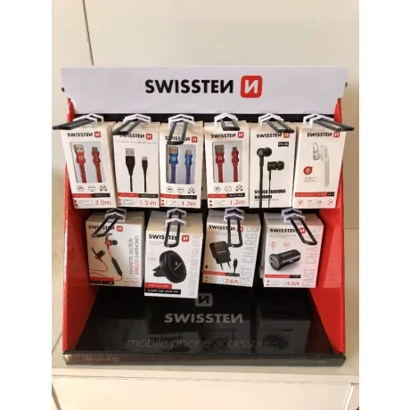 SUPORT HÂRTIE SWISSTEN (10 cârlige)