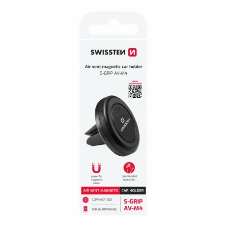 SUPORT MAGNETIC AUTO PENTRU ORIFICIUL DE AER SWISSTEN S-GRIP AV-M4