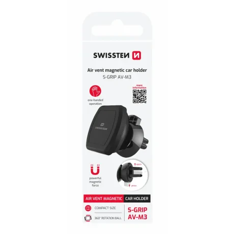 SUPORT MAGNETIC AUTO SWISSTEN S-GRIP AV-M3