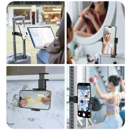 SUPORT UNIVERSAL PENTRU SMARTPHONE SWISSTEN CU MÂNER JAWS