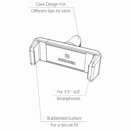 SUPPORT AUTO PENTRU AERIZAREA SWISSTEN S-GRIP AV-1
