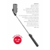 SWISSTEN BASTON SELFIE CU BLUETOOTH, TREPIDĂ DIN ALUMINIU PRO