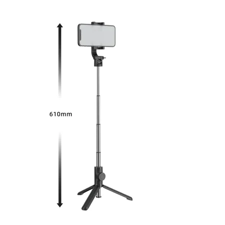 SWISSTEN BASTON SELFIE CU BLUETOOTH, TREPIDĂ DIN ALUMINIU PRO