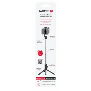 SWISSTEN BASTON SELFIE CU BLUETOOTH, TREPIDĂ DIN ALUMINIU PRO