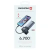 SWISSTEN Baterie externă 2 în 1 pentru Apple Watch, MFi, 6700 mAh