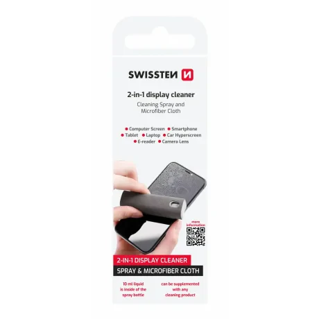 SWISSTEN CURĂȚĂTOR DE ECRANE 2 în 1