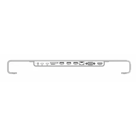 SWISSTEN HUB USB-C DOCK DIN ALUMINIU