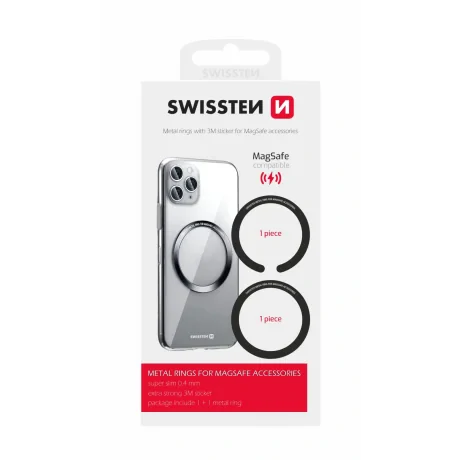 SWISSTEN SET TAPETĂ METALICĂ (pentru carcasele MagSafe)
