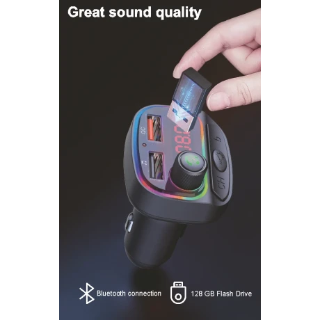 Transmițător FM SWISSTEN RGB