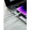 CABLU DE DATE SWISSTEN CU ARAMIDĂ RANFORSATĂ USB / USB-C 1.5 M ALB