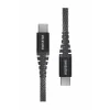 CABLU DE DATE SWISSTEN RANFORSAT CU ARAMIDĂ USB-C / USB-C 1.5 M ANTRACIT
