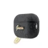 Carcasă Guess 4G Script PC/PU Charm pentru AirPods Pro 2, neagră