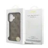 Husă spate Guess 4G MagSafe pentru iPhone 17, maro