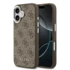 Husă spate Guess 4G MagSafe pentru iPhone 17, maro