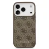 Husă spate Guess 4G MagSafe pentru iPhone 17 Pro Max, maro