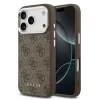 Husă spate Guess 4G MagSafe pentru iPhone 17 Pro Max, maro