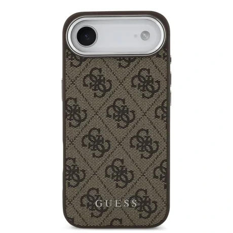 Husă spate Guess 4G MagSafe pentru iPhone Air, maro