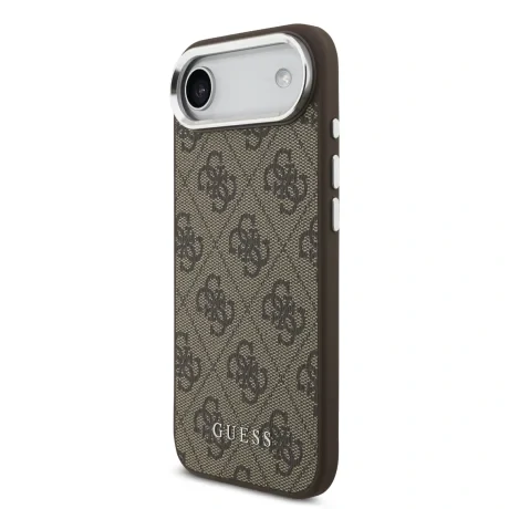 Husă spate Guess 4G MagSafe pentru iPhone Air, maro