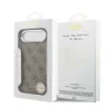 Husă spate Guess 4G MagSafe pentru iPhone Air, maro