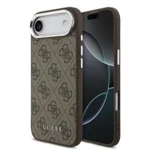Husă spate Guess 4G MagSafe pentru iPhone Air, maro