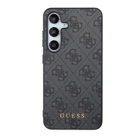 Husă spate Guess 4G pentru Samsung Galaxy S24, neagră