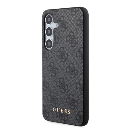 Husă spate Guess 4G pentru Samsung Galaxy S24, neagră