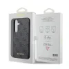 Husă spate Guess 4G pentru Samsung Galaxy S24, neagră