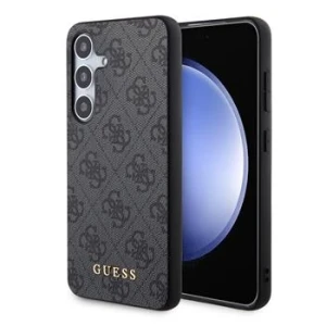 Husă spate Guess 4G pentru Samsung Galaxy S24, neagră