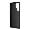 Husă spate Guess PU 4G cu logo metalic pentru Samsung Galaxy S23 Ultra, gri