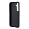 Husa spate Guess PU 4G cu logo metalic pentru Samsung Galaxy S24, gri