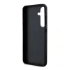 Husa spate Guess PU 4G cu logo metalic pentru Samsung Galaxy S24, maro