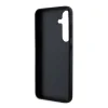 Husă spate Guess PU 4G cu logo metalic pentru Samsung Galaxy S24, roz