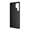 Husa spate Guess PU 4G cu logo metalic pentru Samsung Galaxy S24 Ultra, maro