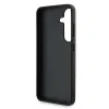 Husa spate Guess PU 4G cu logo metalic pentru Samsung Galaxy S25, gri