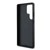Husa spate Guess PU 4G cu logo metalic pentru Samsung Galaxy S25 Ultra, gri