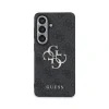 Husa spate Guess PU 4G cu logo metalic pentru Samsung Galaxy S26, gri
