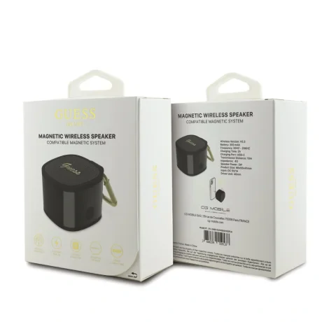 Boxă Bluetooth Guess MagSafe Neagră