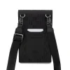 Carcasă de telefon Karl Lagerfeld Saffiano Monogram Choupette NFT, neagră