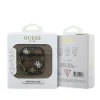Carcasă Guess PU 4G Peony Charm pentru AirPods 1/2, maro