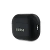 Carcasă Guess PU cu logo clasic granulat pentru AirPods Pro 2, neagră