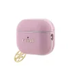 Carcasă Guess Saffiano 4G Charm pentru AirPods Pro 2, roz