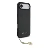 Carcasă spate Guess 4G Charm MagSafe pentru iPhone Air, gri ton pe ton