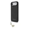 Carcasă spate Guess 4G Charm MagSafe pentru iPhone Air, gri ton pe ton