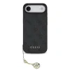 Carcasă spate Guess 4G Charm MagSafe pentru iPhone Air, gri ton pe ton