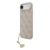 Carcasă spate Guess 4G Charm MagSafe pentru iPhone Air, roz ton pe ton