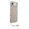Carcasă spate Guess 4G Charm MagSafe pentru iPhone Air, roz ton pe ton