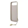 Carcasă spate Guess 4G Charm MagSafe pentru iPhone Air, roz ton pe ton