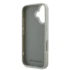 Carcasă spate Karl Lagerfeld 3D Rubber Double Heads pentru iPhone 16, bej
