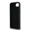 Carcasă spate Karl Lagerfeld Fixed Glitter Metal K&amp;amp;CH pentru iPhone 16e/17e, neagră