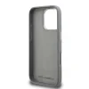 Carcasă spate Karl Lagerfeld Grained PU K&amp;amp;CH Heads pentru iPhone 16 Pro, gri